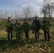Acțiunea de Plantare din Briceni  Marchează Ziua de Lansare a Inițiativei Naționale pentru Împădurire