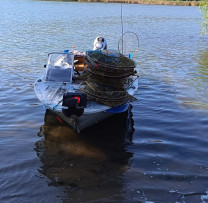 Raziile antibraconaj pe Nistru: pescari prinși cu ajutorul dronei