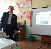 Inspectorii de mediu din Telenești promovează educația ecologică la Gimnaziul "Eleonora Romanescu" din Leușeni